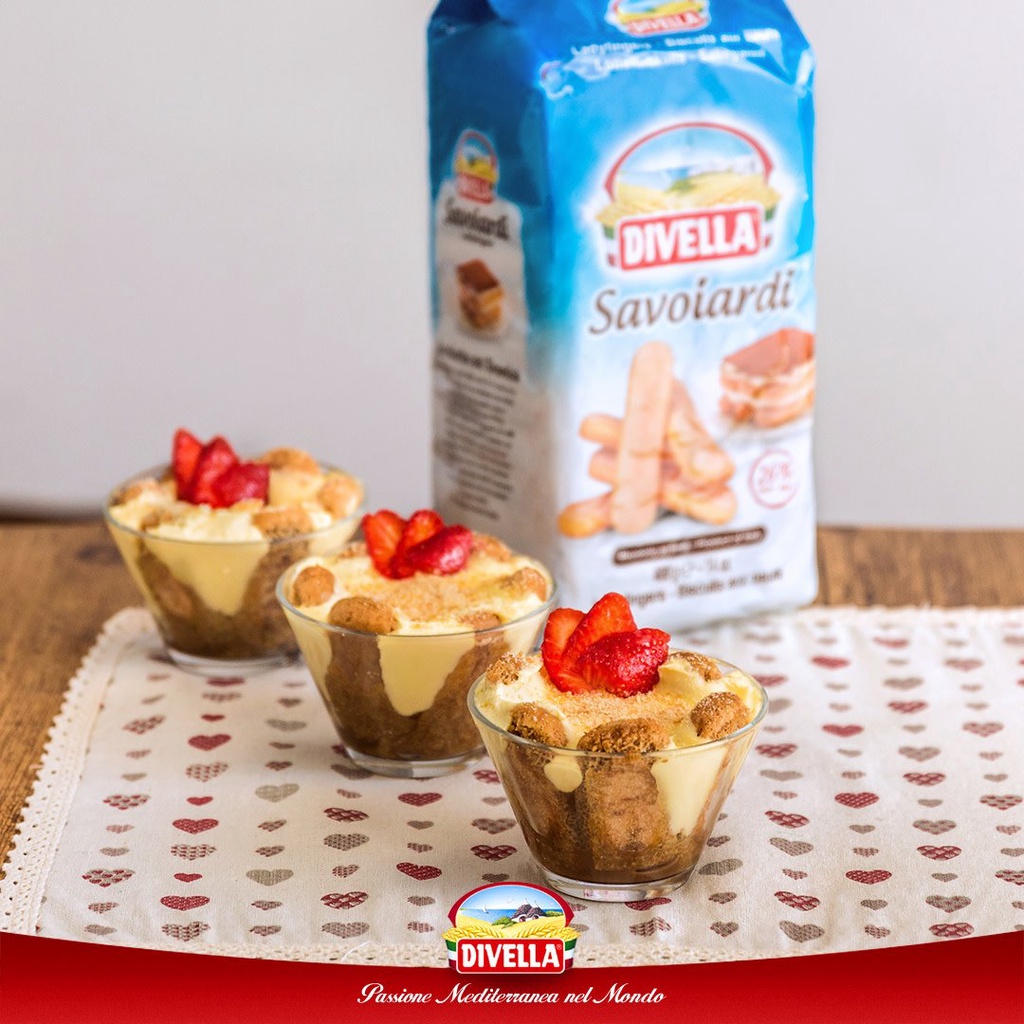 Bánh Quy Lady Finger Savoiardi Divella 400Gr