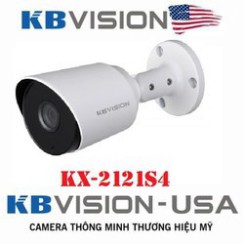 {Giá HỦY DIỆT} Camera KBVISION KX-2121S4 2MP THÂN SẮT  Panasonic Chipset