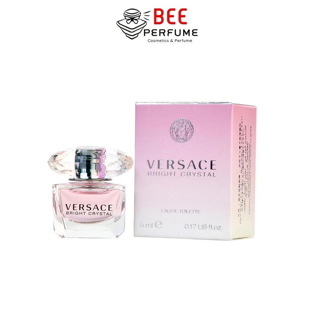 Nước Hoa Versace Bright Crystal, Crystal Noir, Yellow Diamond, Crystal Absolu EDP Mini 5ML Chính Hãng