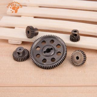 Set 5 bánh răng kim loại chính với nhiều kích thước khác nhau cho xe hơi điều khiển HSP