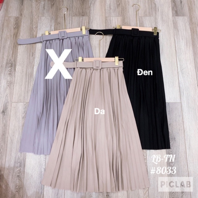 CHÂN VÁY XẾP LY KÈM ĐAI TO MS14299 (C5-1.2) (MÃ 1915)