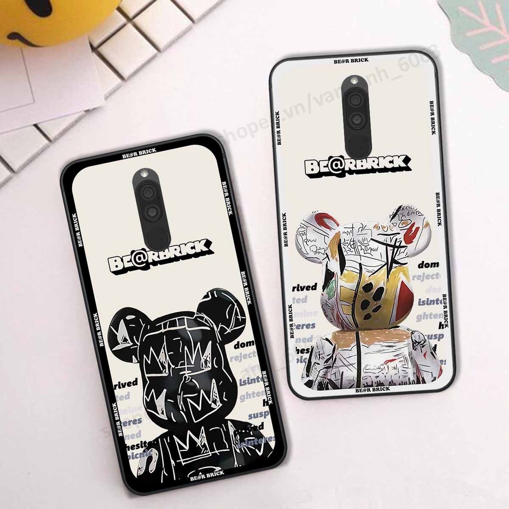 Ốp Xiaomi Redmi 8 be@r brick mars thời trang, ốp lưng điện thoại viền dẻo siêu chất