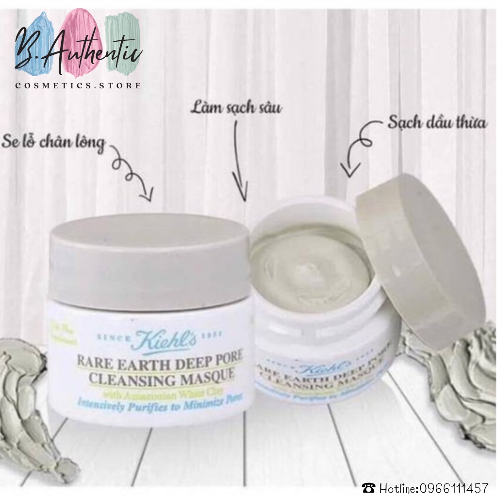 Mặt nạ Đất sét KIEHL.S Thanh Lọc Da -giảm mụn ẩn-đầu đen, kiềm dầu, se khít lỗ chân lông | BigBuy360 - bigbuy360.vn