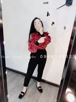 Quần vải baggy