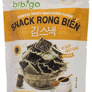 Snack rong biển nướng Bibigo vị BBQ gói 25g