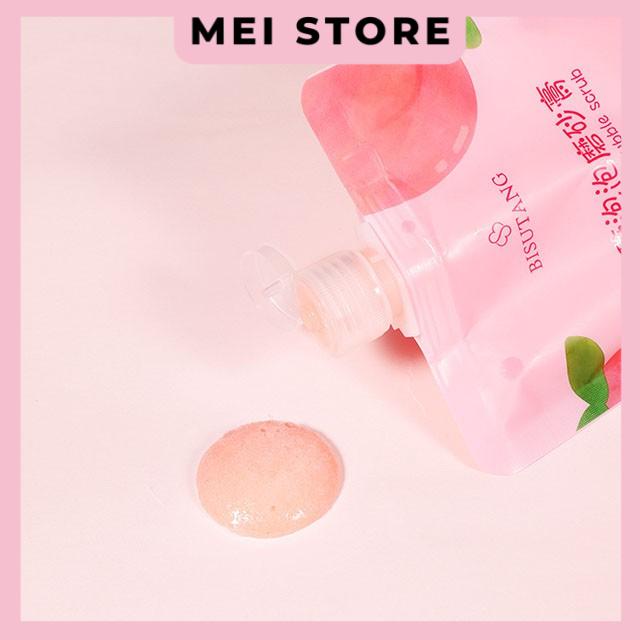 Tẩy Tế Bào Chết Đào Bisutang Peach Drunk Bubble Scrub