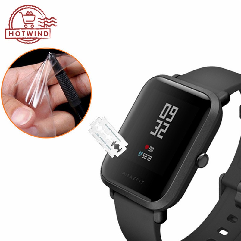 Miếng dán cường lực bảo vệ màn hình chống cháy nổ dành cho đồng hồ thông minh Amazfit Bip