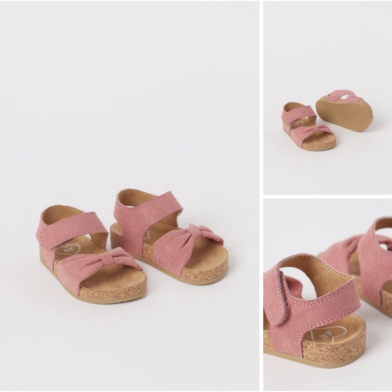 Sandals mẫu mới hồng đáng yêu săn sale Uk sz 24, 25