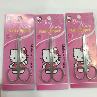 kéo tỉa lông mi, lông mày hello kitty