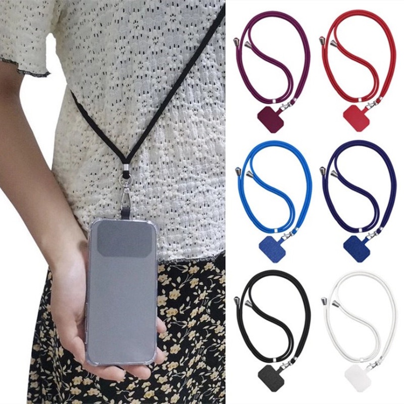 Dây Đeo Điện Thoại Chống Trộm 9 Màu Tùy Chọn Tiện Dụng