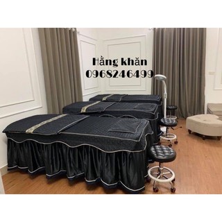 Drap(Ga) giường spa Lụa chần Bông siêu đẹp