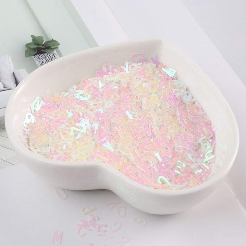 Bộ Hạt Kí Tự Chữ Cái Alphabet 10g