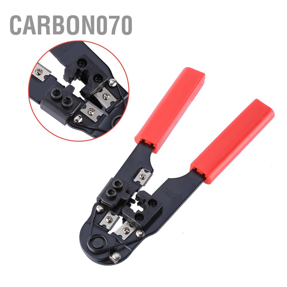 🌟Hàng HOT Kìm bấm dây mạng cắt uốn mô-đun cho 8P8C rj45【Carbon070】