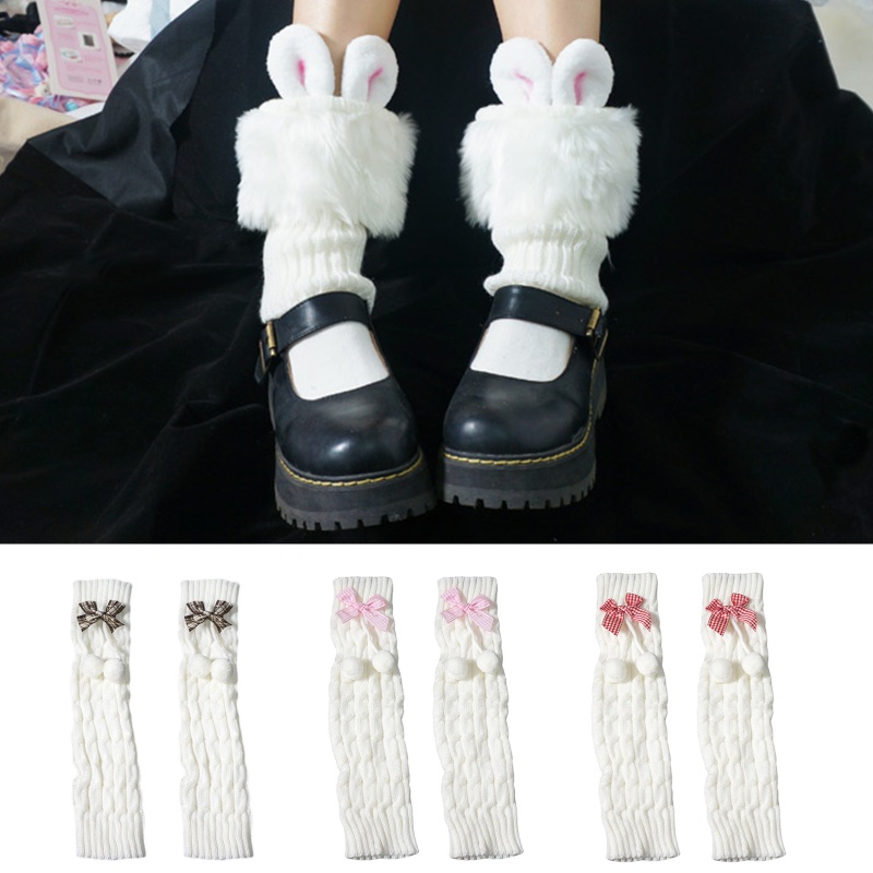 Xixi Đôi Vớ Dệt Kim Giữ Ấm Chân Phong Cách Lolita Nhật Bản Cho Nữ