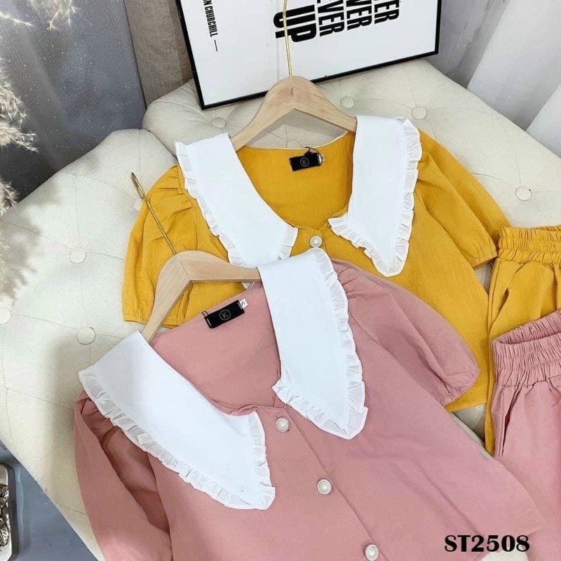 Sét Áo Cổ Bèo Bigsize 55kg Đến 100kg (L/XL/XXL)