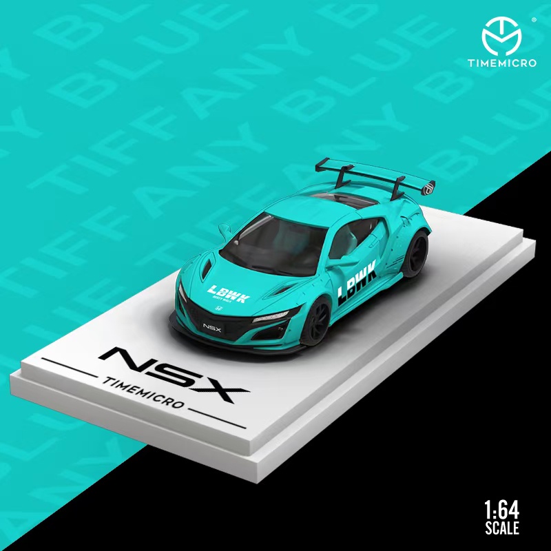 Mô hình ô tô Honda NSX LBWK - Nissan 350Z Rocket Bunny 1/64 Time Micro