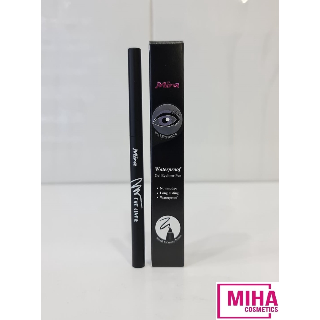 Bút Kẻ Mắt Dạng Gel Mira Wateproof Gel Eyeliner Pen Hàn Quốc