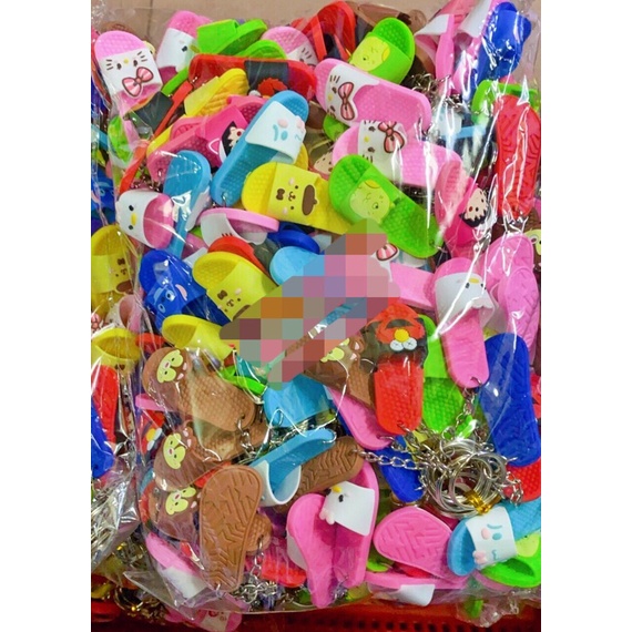 Móc Khoá Hình ĐÔI DÉP Đủ Mẫu Xịn Xò,Chất Silicon