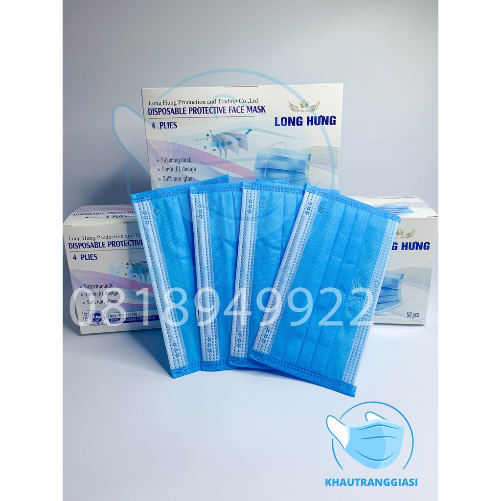Sỉ = lẻ khẩu trang 4 lớp 50c | BigBuy360 - bigbuy360.vn