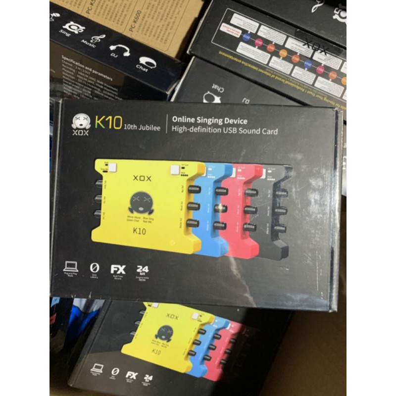 Sound card K10 bản kỷ niệm 10th