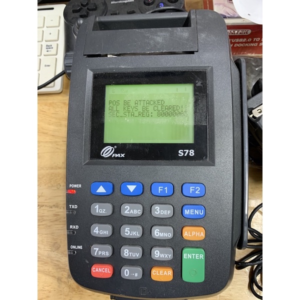 Máy pos Pax S78 hàng zin qua sữ dụng