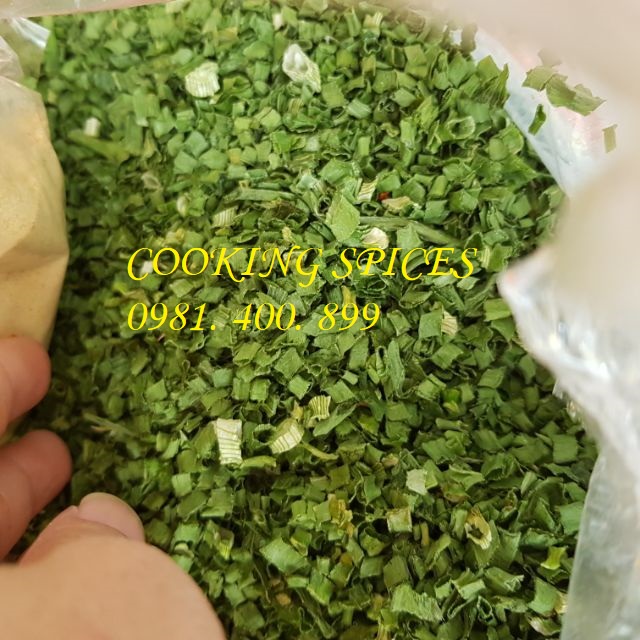 Hành Lá Sấy Lạnh  loại 1.