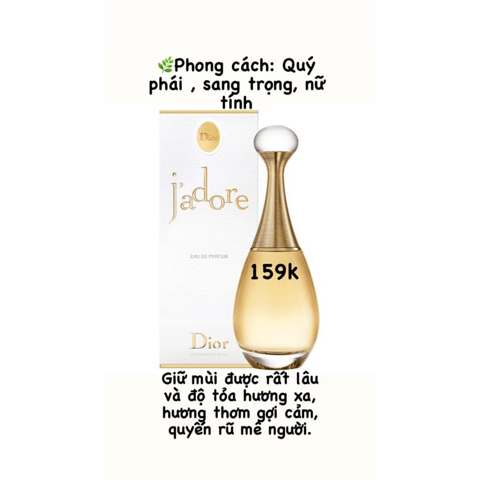 Nước hoa nữ Dior J'adore L'absolu Eau De Parfum Absolue 5ml | Thế Giới Skin Care