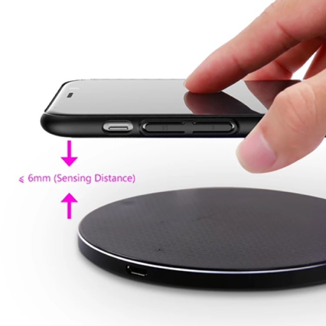 Sạc nhanh không dây cao cấp mới Qi 10W thương hiệu U-Cable thích hợp iPhone, Samsung