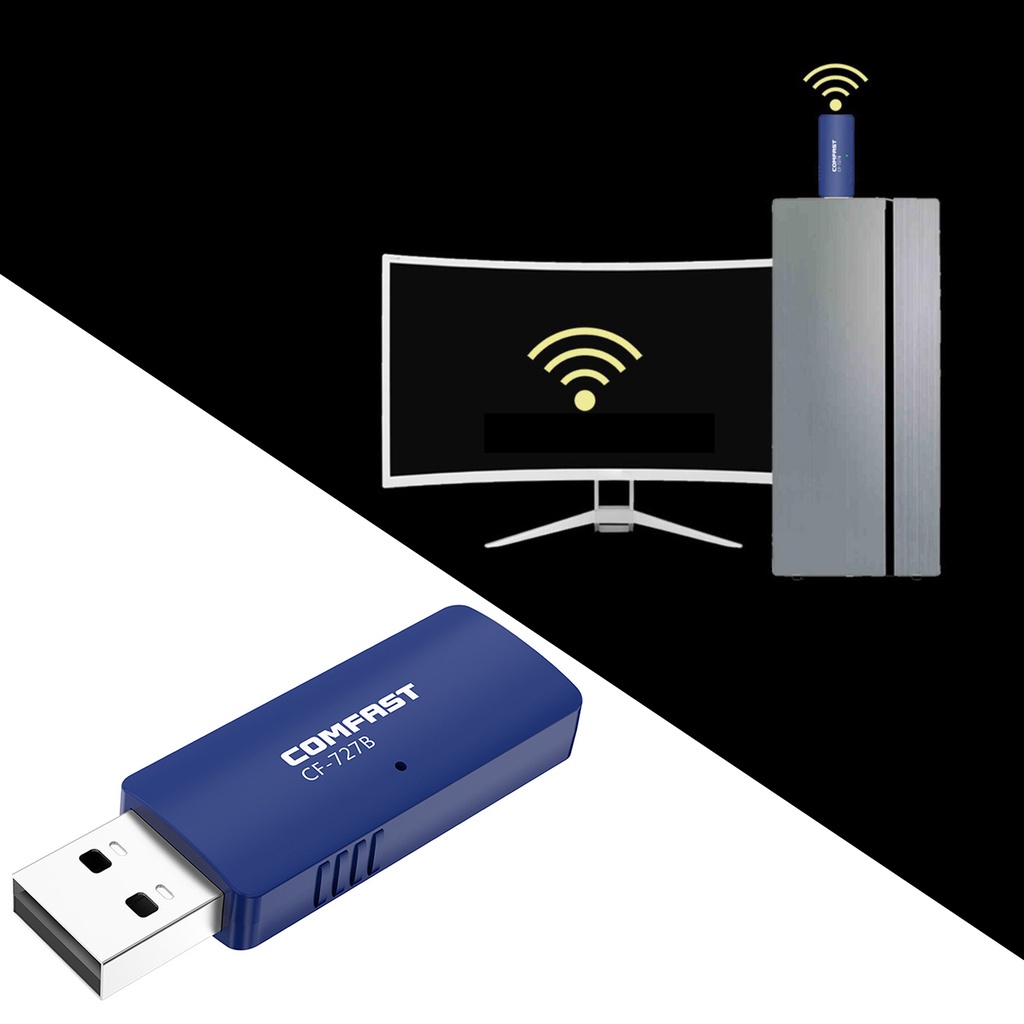 Usb Wifi Không Dây 1300mbps 2.4 / 5.8ghz | BigBuy360 - bigbuy360.vn