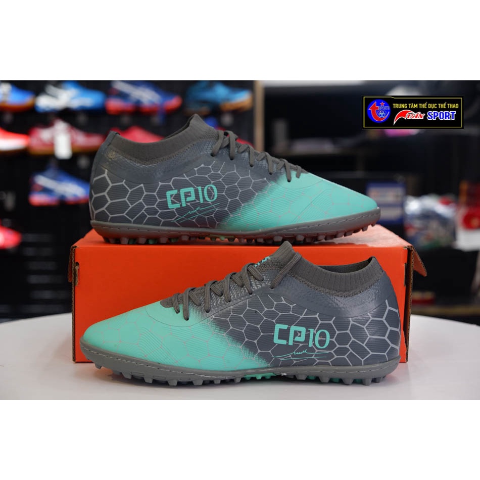Giày đá bóng WIKA CP10 KID - XÁM XANH(size32-38)