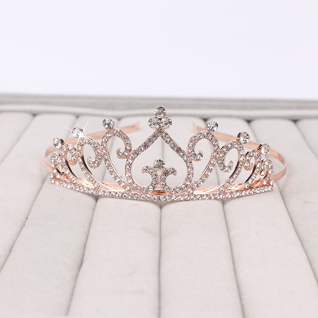 Vương miện công chúa đính đá xinh xắn dành cho bé gái