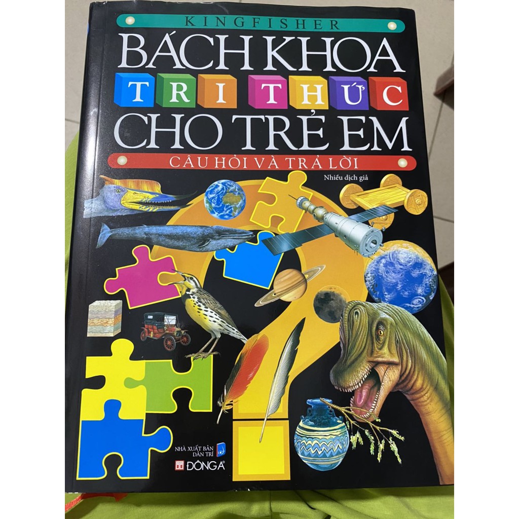 Sách - Bách Khoa Tri Thức Cho Trẻ Em - Câu Hỏi Và Trả Lời (Tái Bản) Tặng Sổ tay