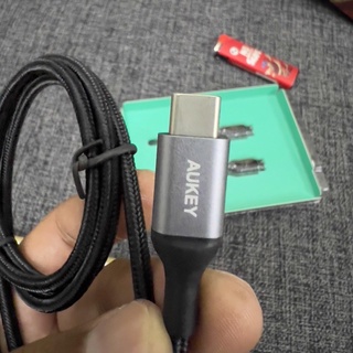 Cáp sạc Type-c To Type-c Aukey CB-CD5 (dây dù)