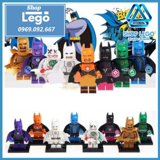 Xếp hình Batman Collection các phiên bản mới nhất 2020 Lego Minifigures POGO PG8076