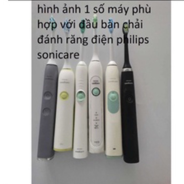 [Hàng cao cấp] Đầu bàn chải thay thế cho bàn chải điện Philips (vỉ 4 đầu thay thế)