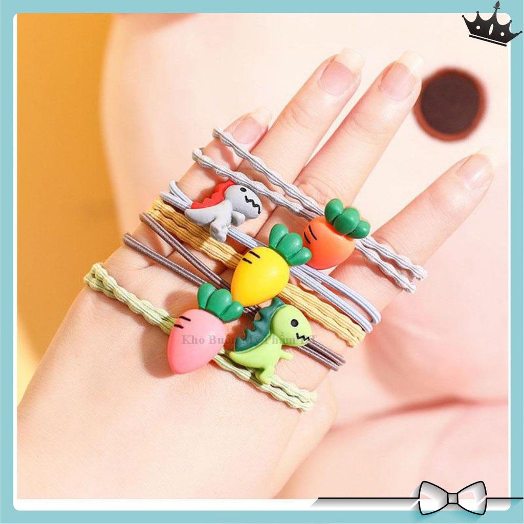 🍇Dây Buộc Tóc Hình Cà Rốt Cute🍇