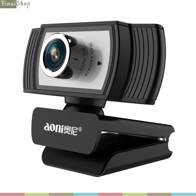 Aoni C33 - Webcam Livestream Siêu Nét, Họp Trực Tuyến, Học Online, Lấy Nét Chủ Động, Góc Quay 80 Độ