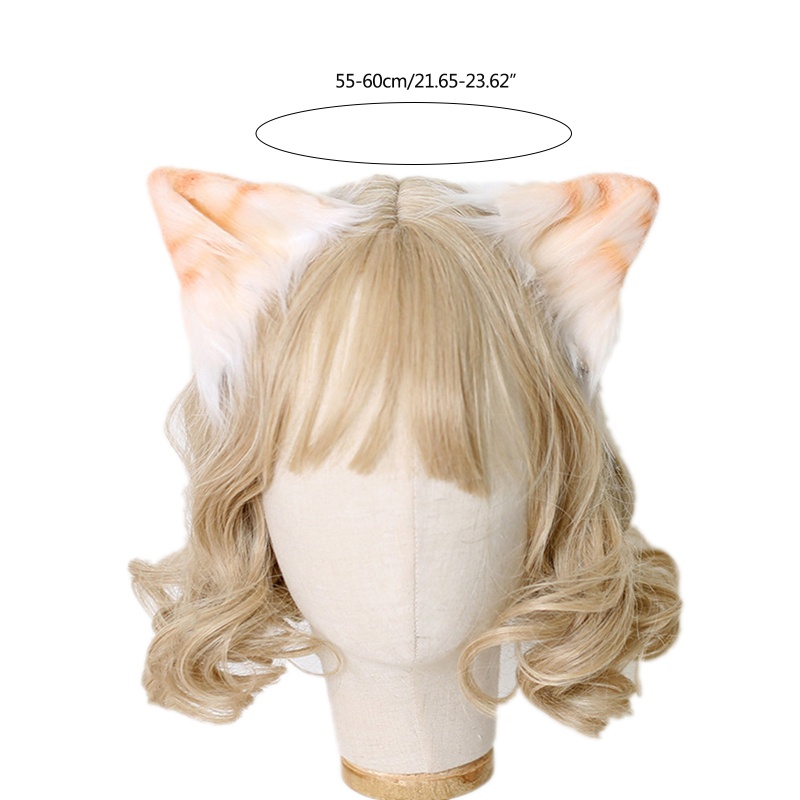 Flgo Băng Đô Cài Tóc Hình Tai Động Vật Hoạt Hình Chống Trượt Chủ Đề Halloween Cho Nam Và Nữ
