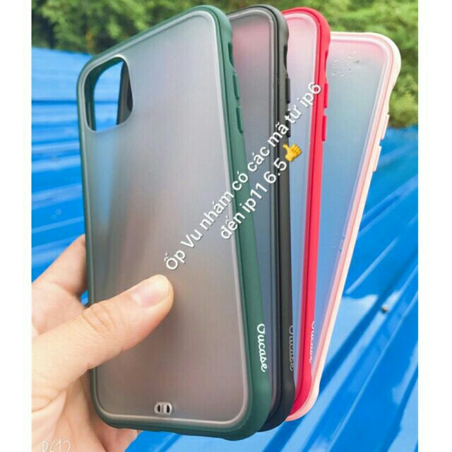 Ốp dẻo ou case xi nhám cho iphone 11 pro(5.8")