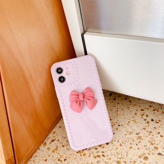 Ốp iphone gắn Nơ dành cho Iphone XS Max/11/11Pro Max/12Pro/12Pro Max