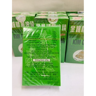 DẦU GIÓ XANH KIM CHUÔNG 3ml (hộp 12 chai)