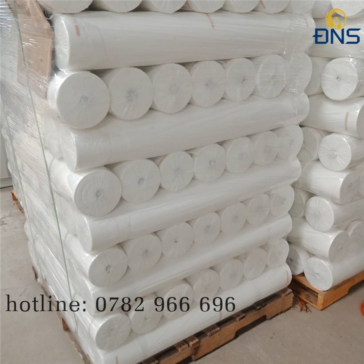 [ BAO RẺ NHẤT]  Màng Polyester phủ chống thấm, vải Polyester gia cố chống thấm mái nhà, sàn nhà, khe nứt