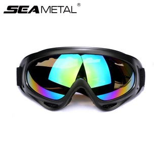 SEAMETAL Kính Bảo Hộ Trong Suốt Chắn Gió Chống Tia UV Khi Đi Xe Máy