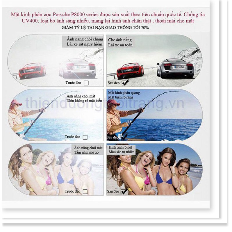 Xả Kho - Mắt kính mát phân cực chống tia uv chống trầy xước | BigBuy360 - bigbuy360.vn