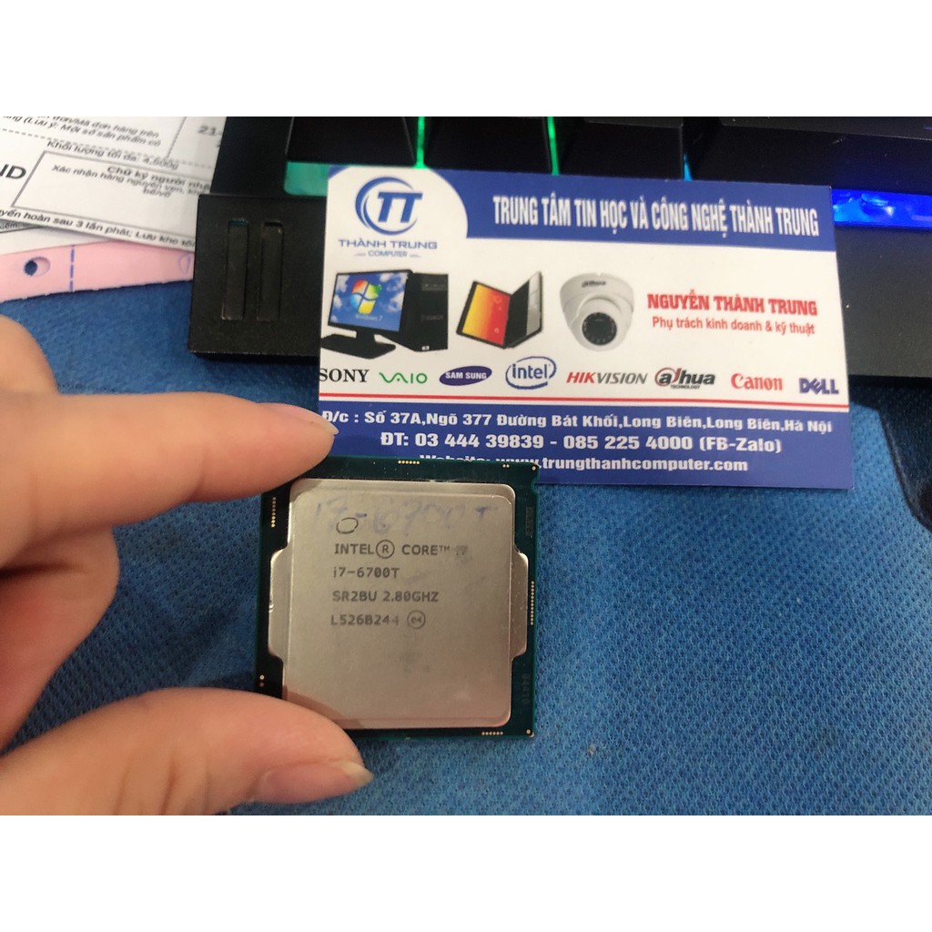 CPU - Bộ vi xử lý Socket 1151V1 Core i3 6100, i3-7100, i5 6400T, i5 6500, i5 6500T, i7 6700T,...Tặng keo tản nhiệt !