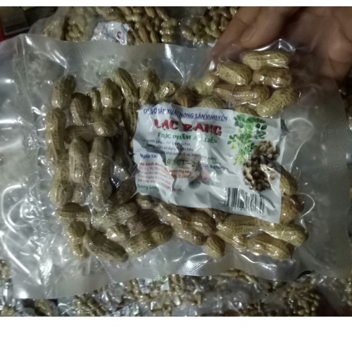 LẠC RANG CẢ VỎ LẠC BA NHÂN SẤY KHÔ ĐÓNG GÓI NGON THƠM KHÓ CƯỠNG LCRS01