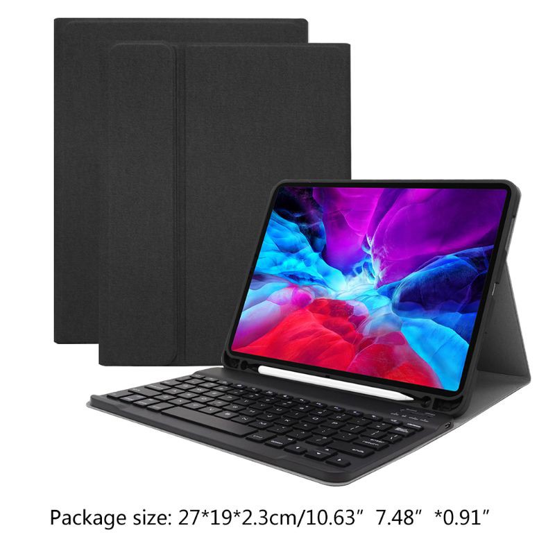 Mới Bao Da Máy Tính Bảng Tích Hợp Bàn Phím Bluetooth Không Dây Cho Ipad Pro11 2020 / 2018