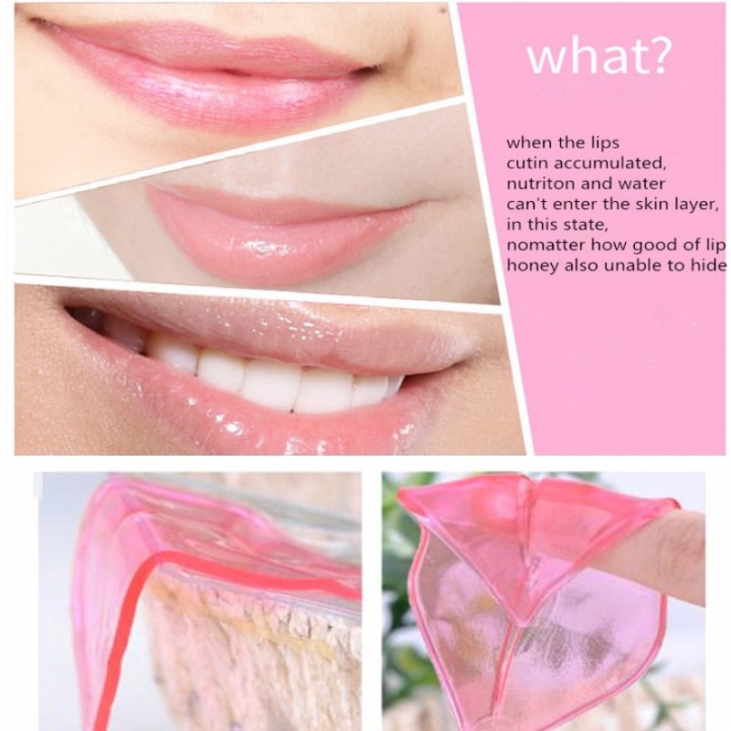 BIOAQUA Crystal Collagen Lip Mask Miếng đệm tinh chất nuôi dưỡng Miếng dán giảm nếp nhăn 1pc