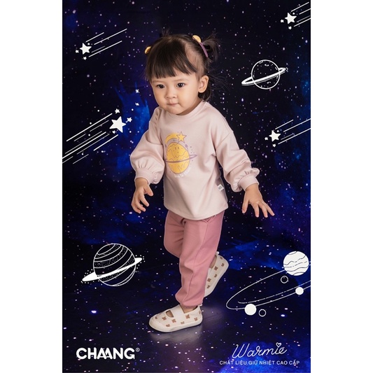 Chaang áo dài tay quần jogger Chaang Cosmos cho bé AW22D13
