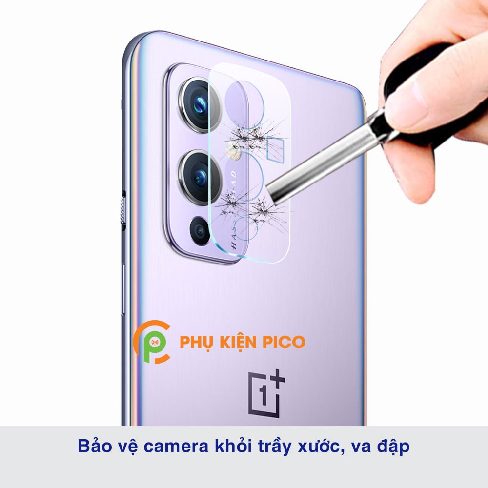 Cường lực camera Oneplus 9 độ cứng 9H trong suốt không ảnh hưởng đến chất lượng chụp ảnh - Dán camera Oneplus 9